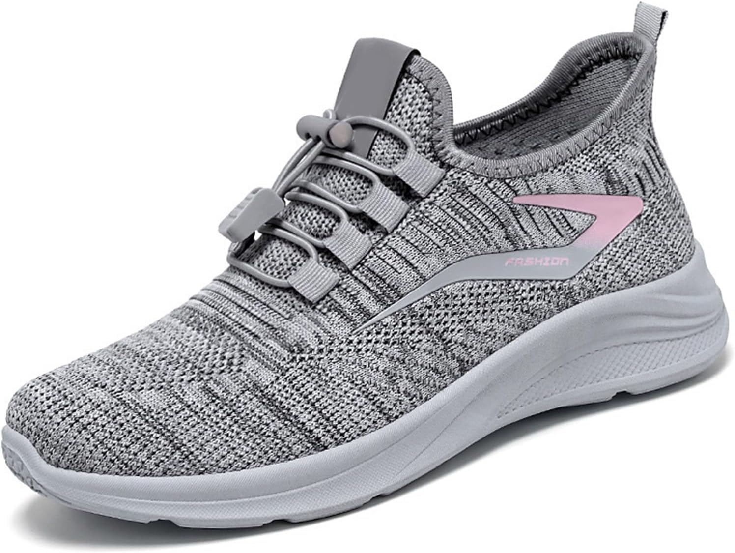 Women's Walking Shoes Comfortable Breathable Mesh Tennis Sneakers Lightweight Non-Slip Athletic Running Shoes Casual Solid Color Workout Outdoor Sneakers
