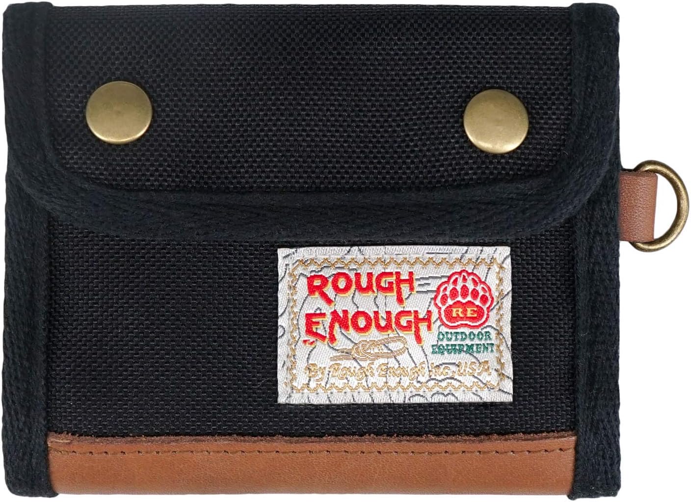 Rough Enough Boys Wallet for Teen Boys Men with Keychain Neck Lanyard in Classic Vintage Style