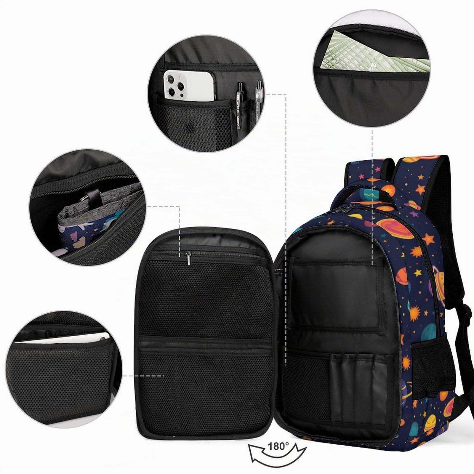 Mochila Escolar Niño Niña, Mochila Infantil 6-15 Años Mochila Bohemia Sol Dios Sol Mochila Primaria Ligero Mochila Chica Chico Para Preescolar KindergArteen Viaje