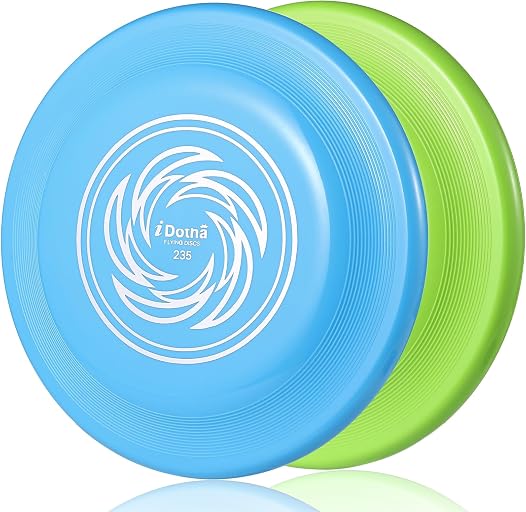 Sports Flying Disc - Compeition Flying Discs for Beach, Backyard, Lawn, Park, Camping and More - Great for All Ages Outdoor Flying Disc Training