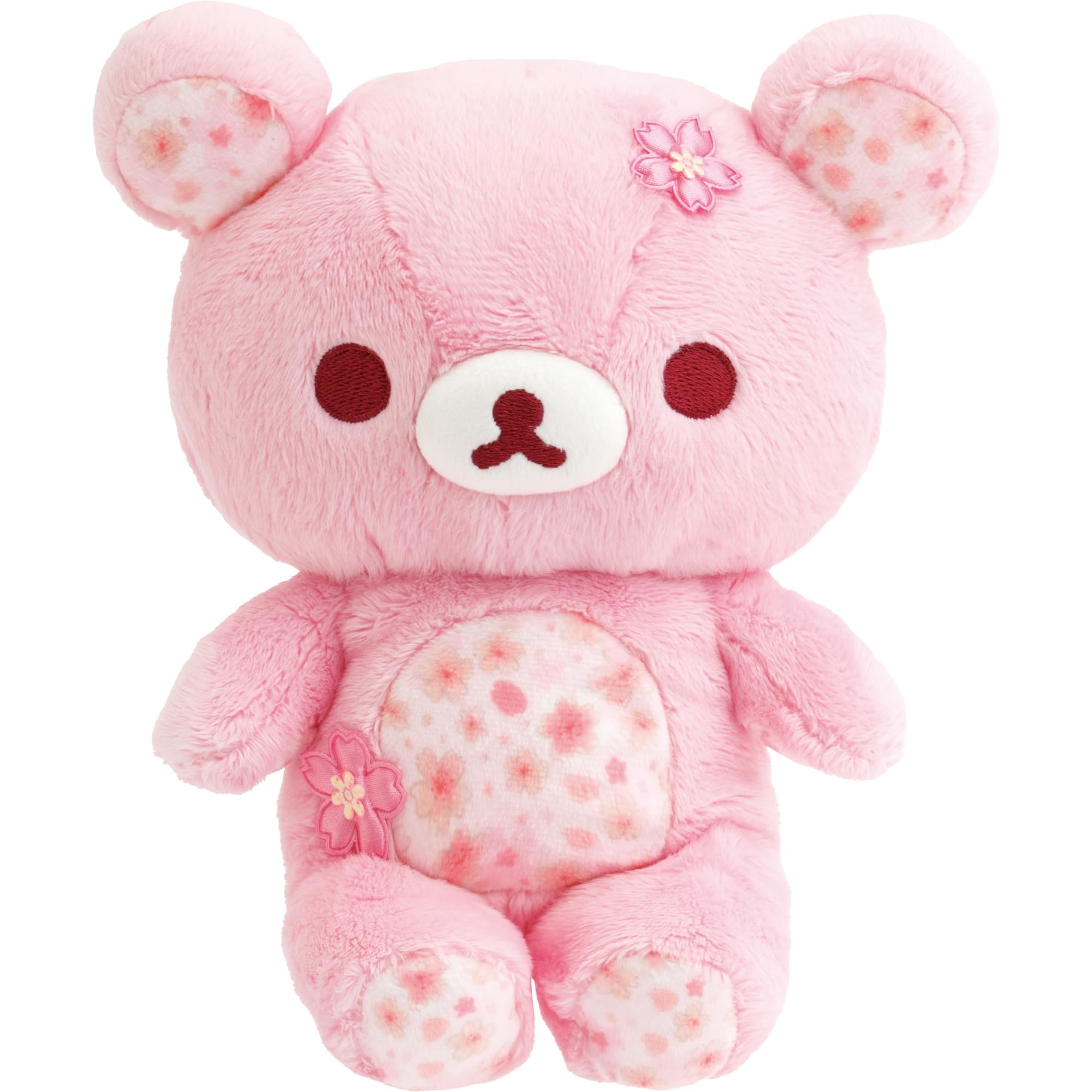 Sakura Rilakkuma Plush Cherry Blossom San-X Sitting 8.3in Japan