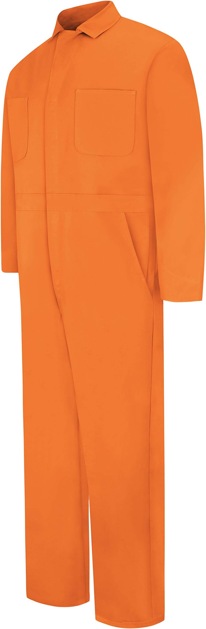 Men's Red Kap® Men's Snap-Front Cotton Coverall Snap Front Cotton Coverall, Oversized Fit, Long Sleeve