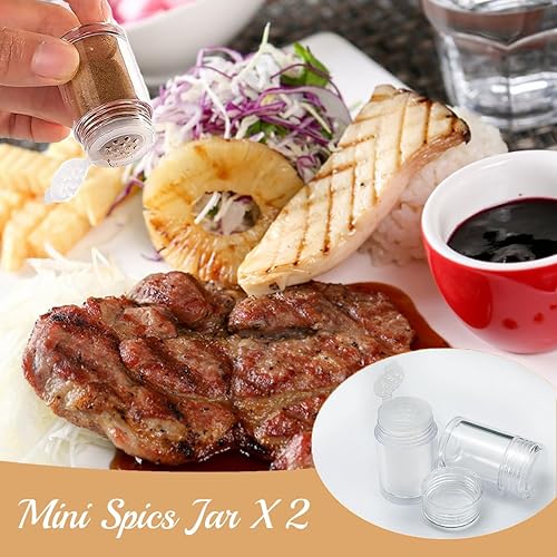 Miniatura 5 de Utensilios de viaje portátiles con estuche, juego de 10 cubiertos de viaje para campamento, juego de utensilios reutilizables para lonchera para