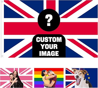 Custom Flag, Personalised Flags Banner with Your Photo/Logo/Text