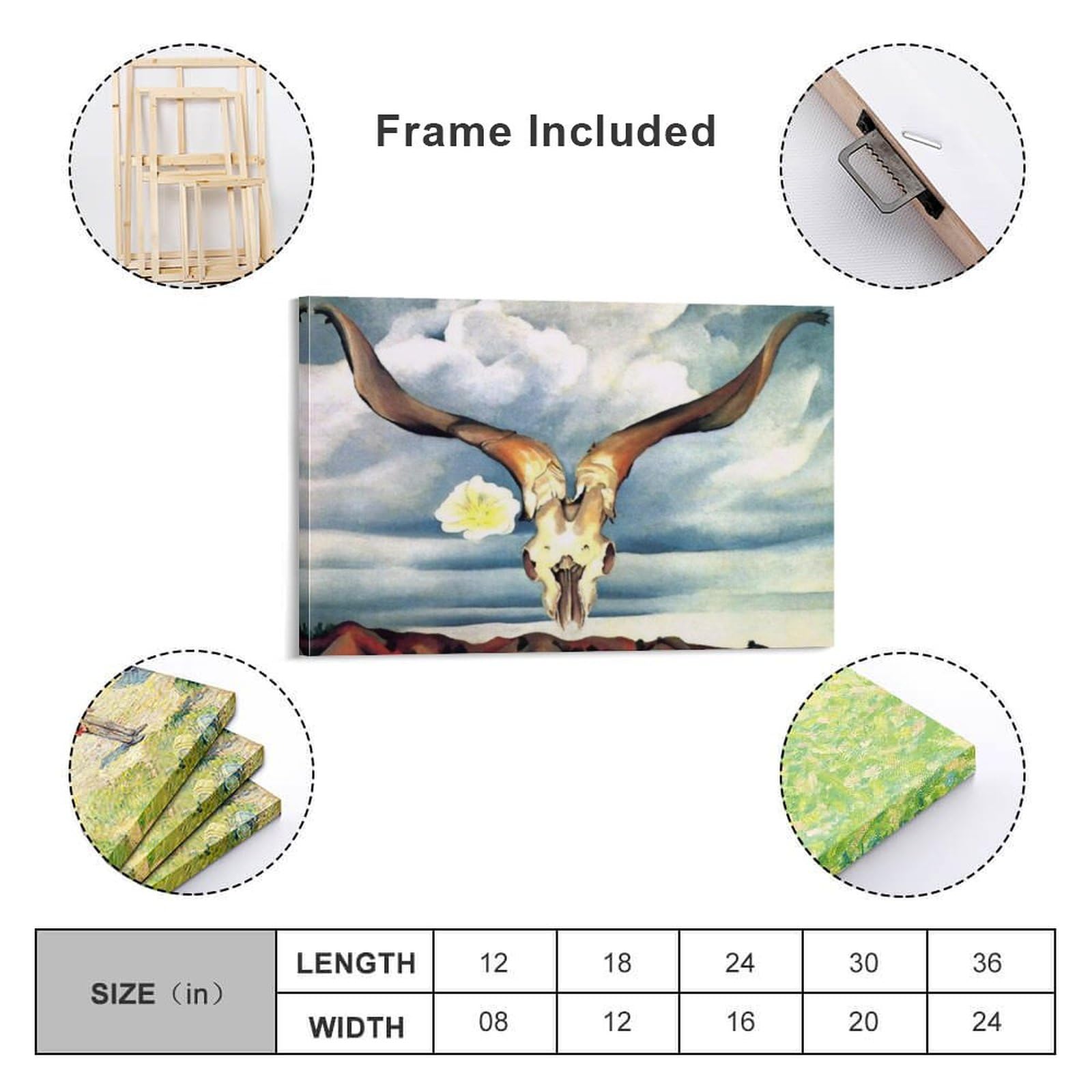 Amazon.co.jp: Georgia O'keeffe ジョージア・オキーフ Ram S Head