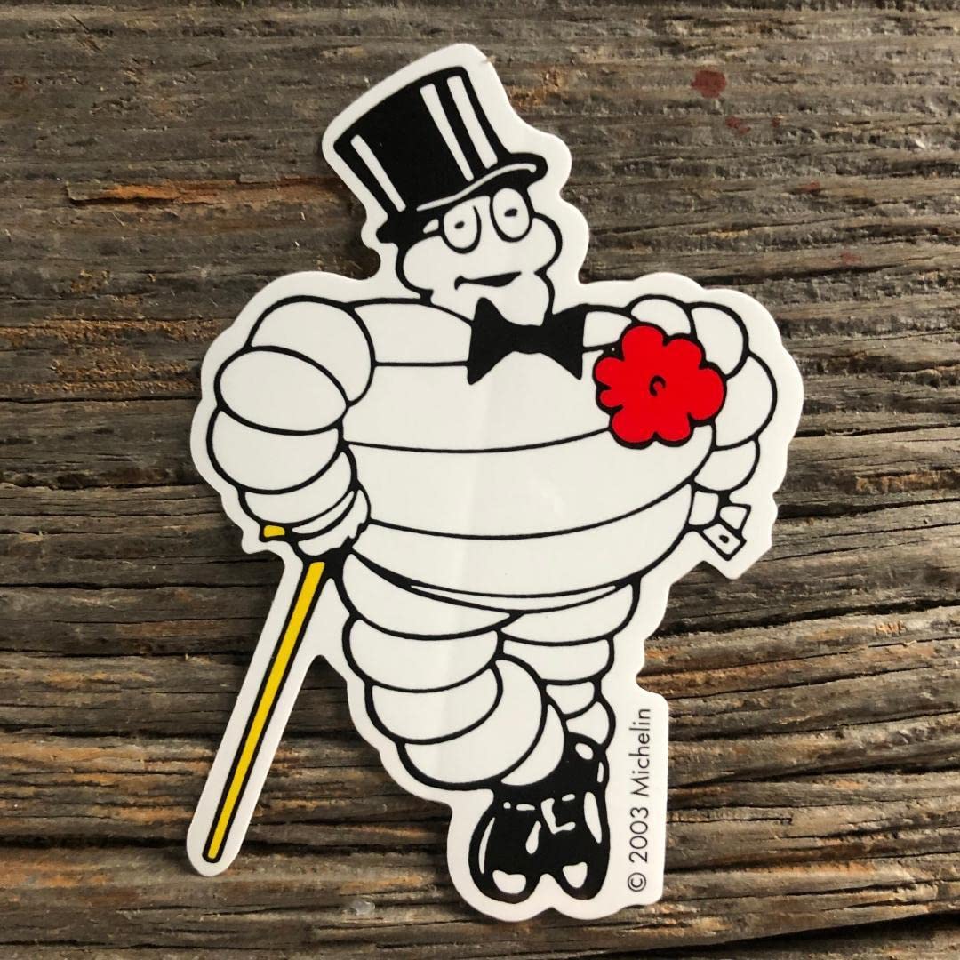 超激得，お買い得 行燈　マスコット 14インチ ハットイエロー 2体 スカニア LED リプロ タイヤはやっぱり ミシュランマン ビバンダム ステッカープレゼント　