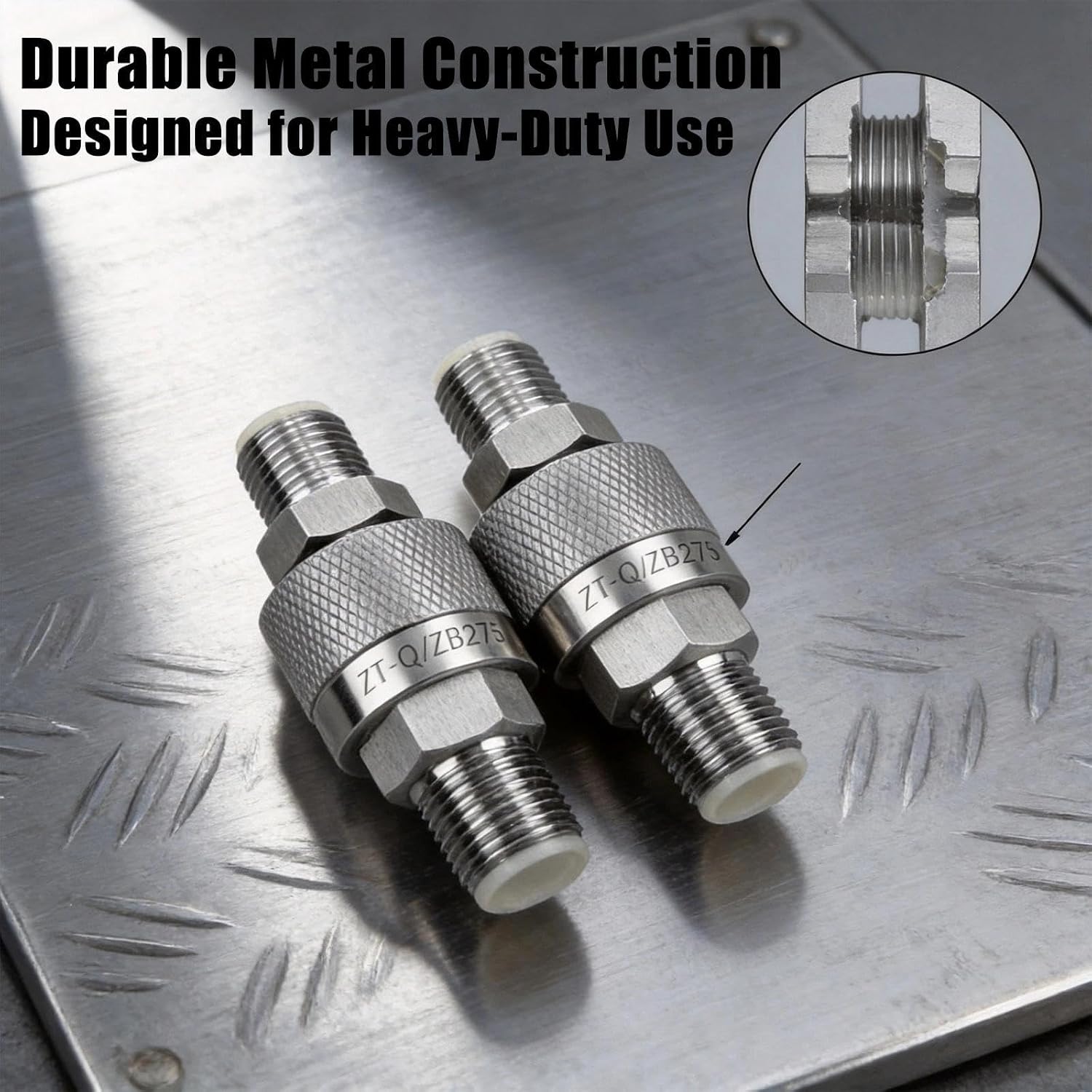 M16-M14 Hydraulic Quick Connect Fittings Fit for Mini Excavators