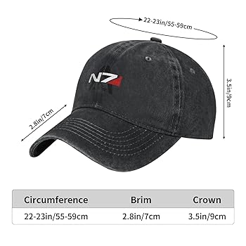 Amazon.com: N7 Adult Adjustable Classic Washed Casquette Cap