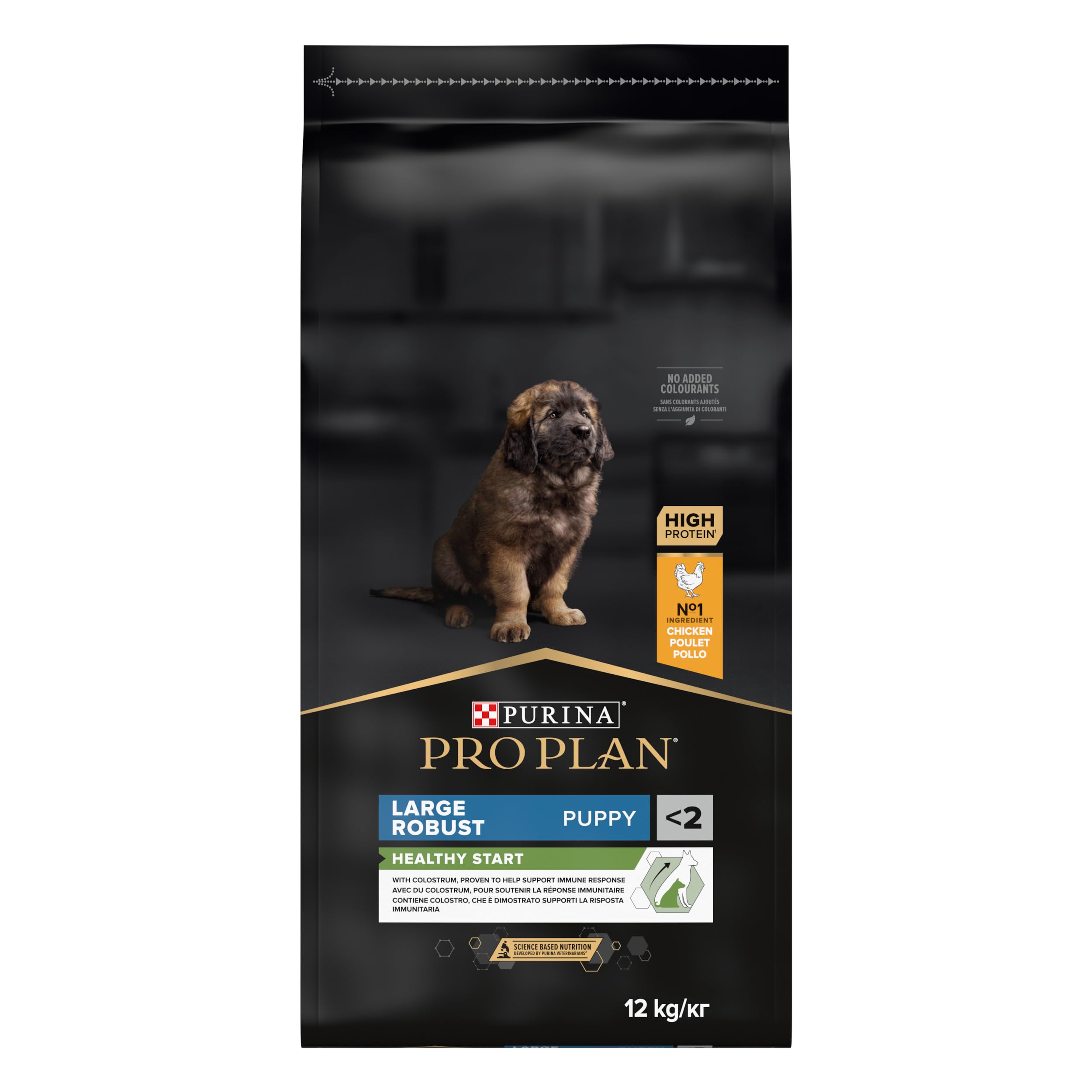 PRO PLAN | Healthy Start | Large Robust Puppy | Karma dla szczeniąt bogata w kurczaka | 12 kg