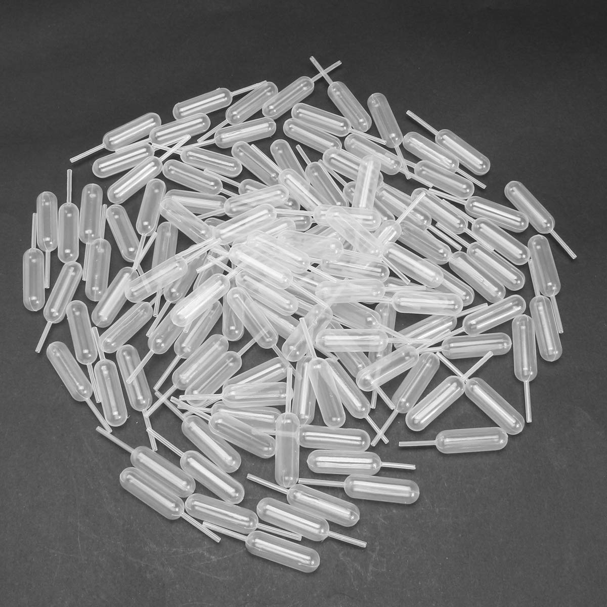 100Pcs Jam Pipettes, 4ml Disposable Plastic Sauce Transfer Pipettes Squeeze Cupcake Chocolate Dropper