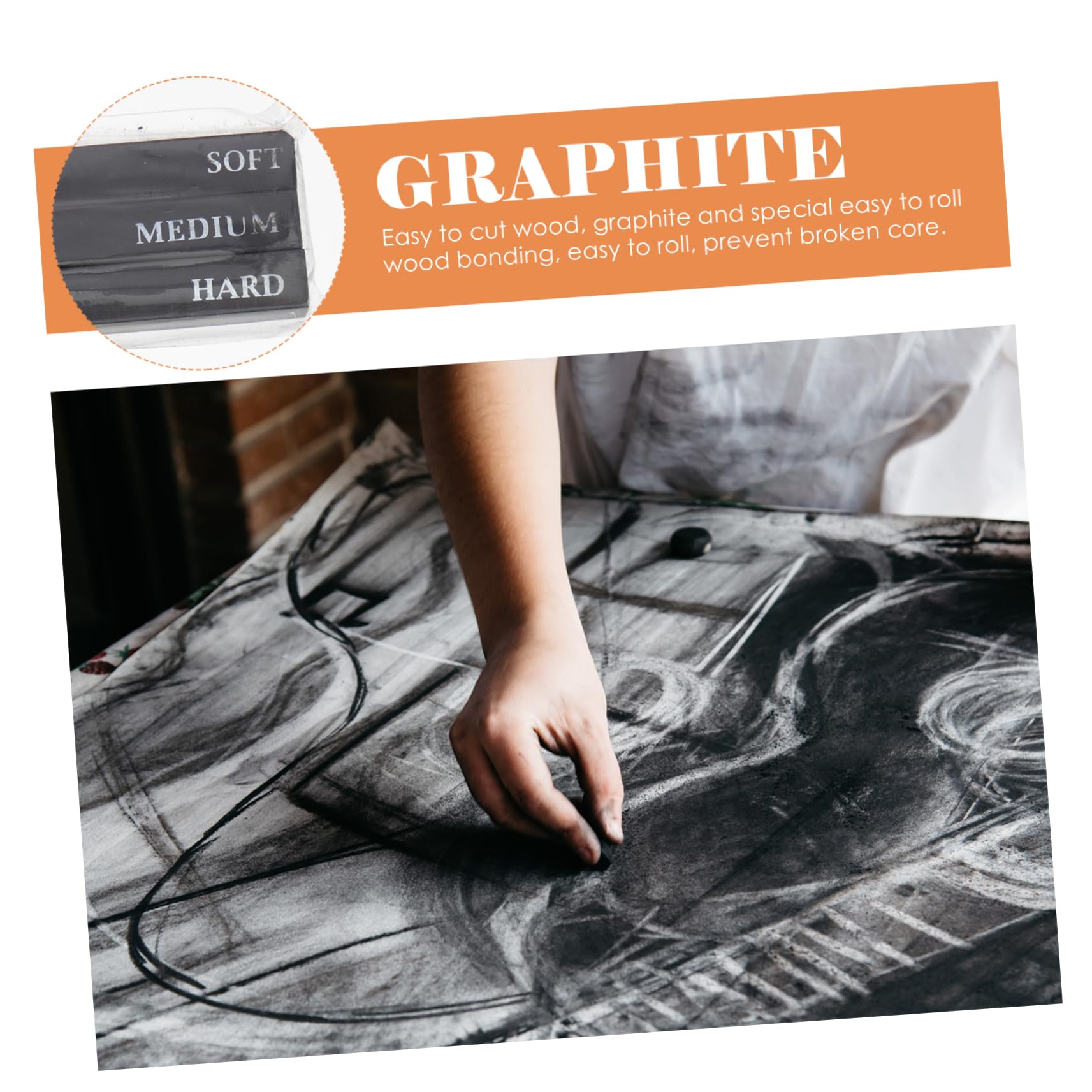 Kit de Dessin pour Étudiants 33 Pièces, Crayons à Dessin pour Débuter