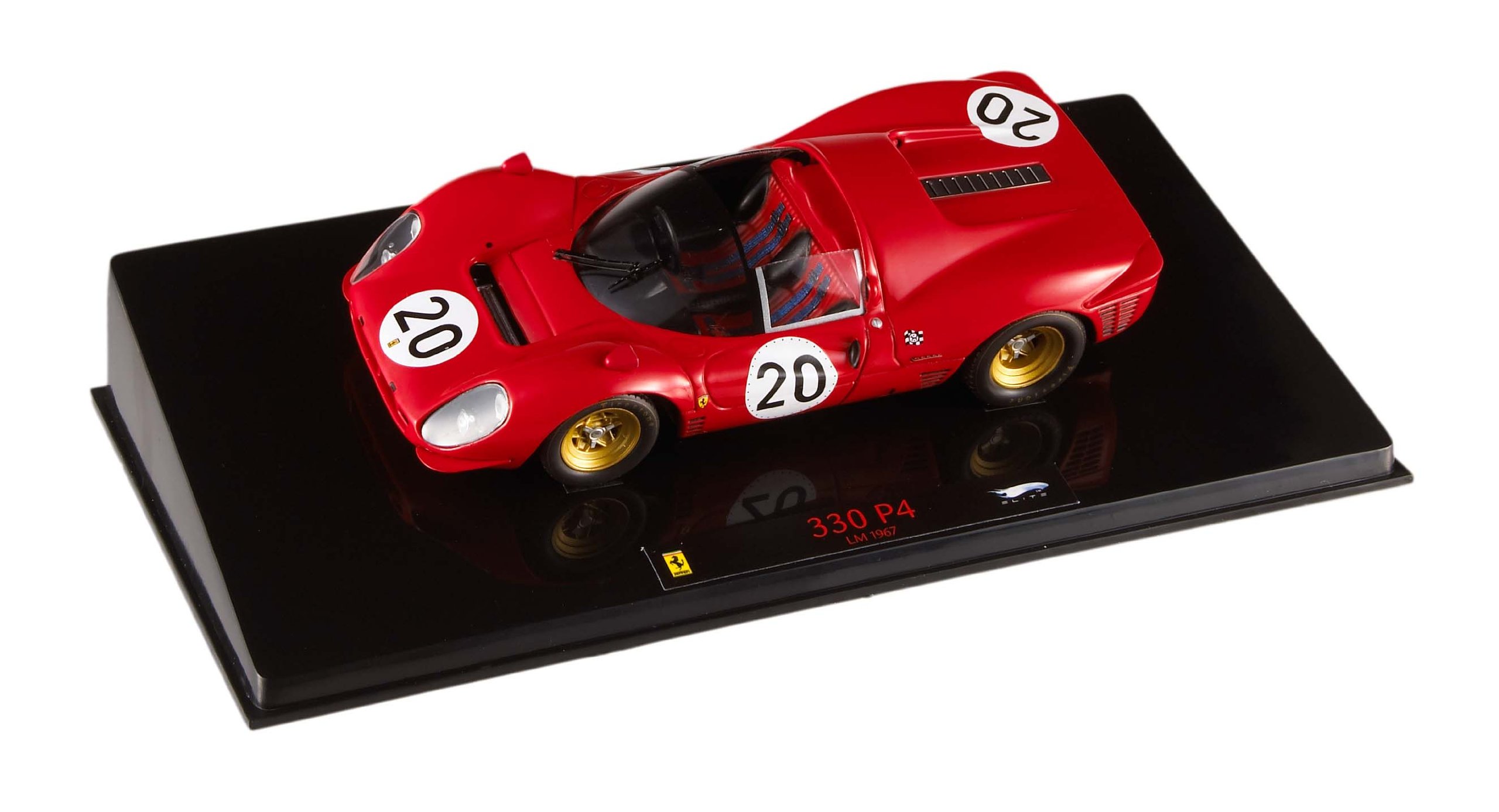 Hot Wheels Elite Ferrari 330 P4 Le Mans 1967#20 : Amazon.co.uk