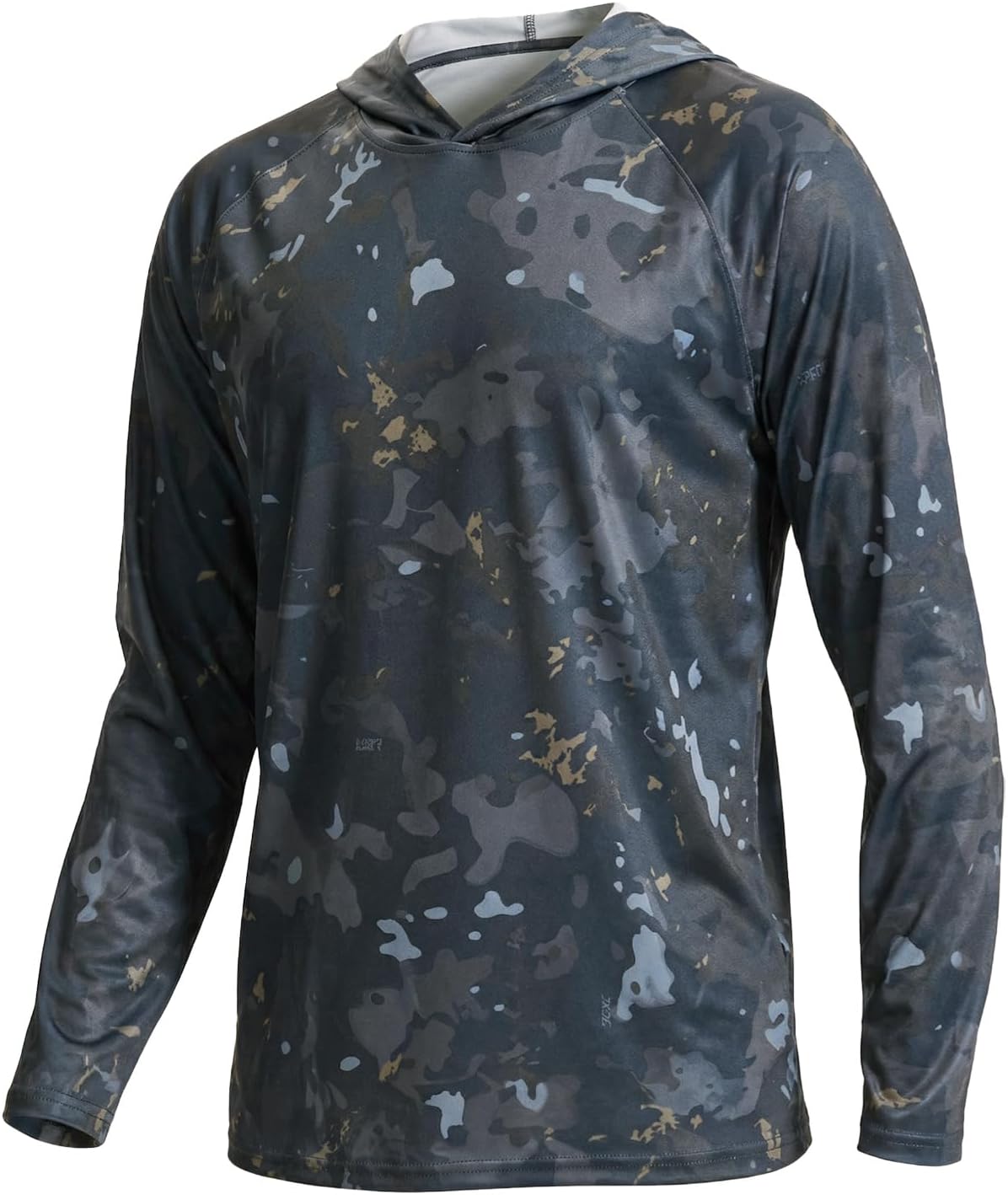 LOOGU Men's UPF 50+ Sun Protection Hoodie Shirt Long Sleeve Rash Guard SPF T-Shirts for Fishing Hiking - Image 4