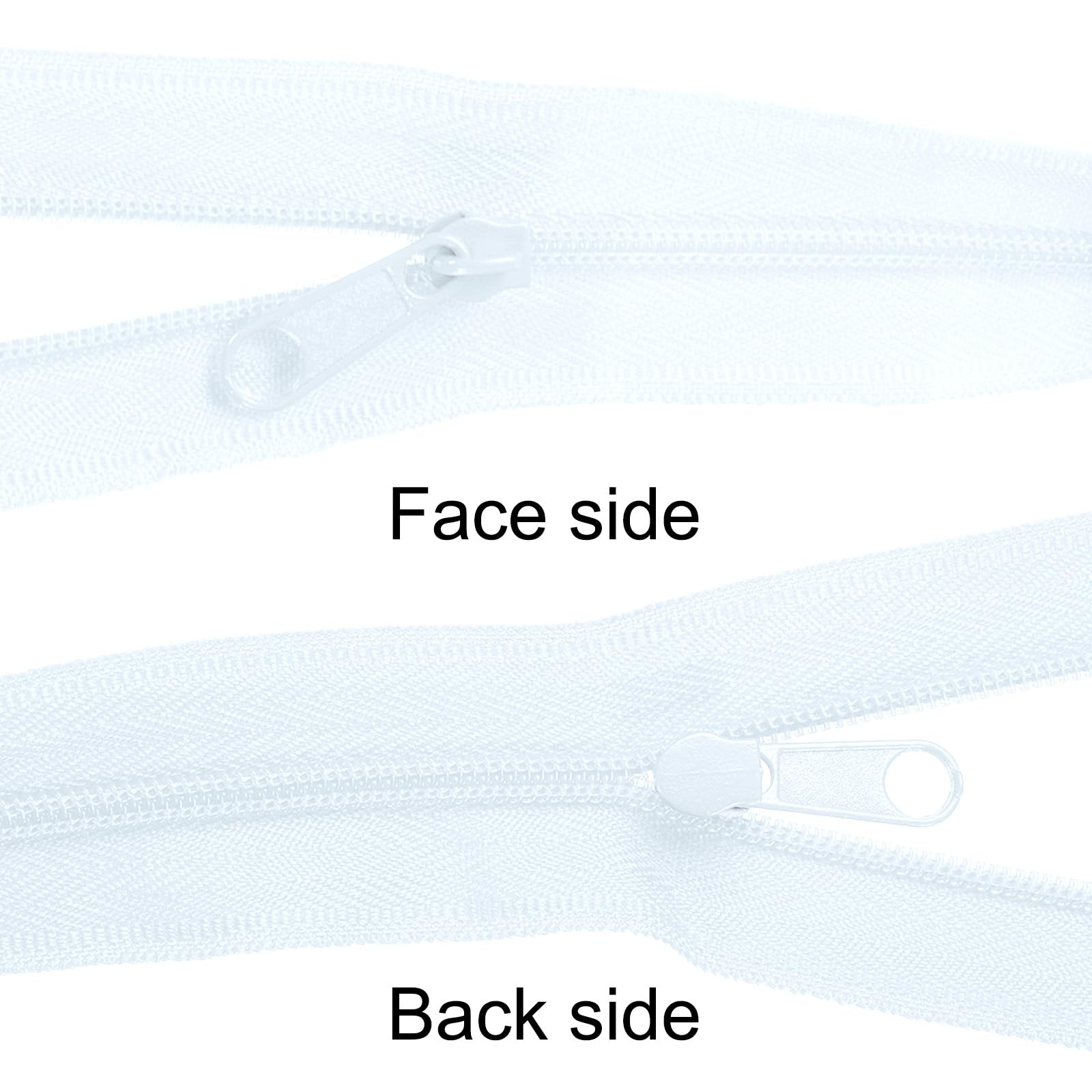 uxcell #3 10 Yards Nylon Coil Zippers - Image 4