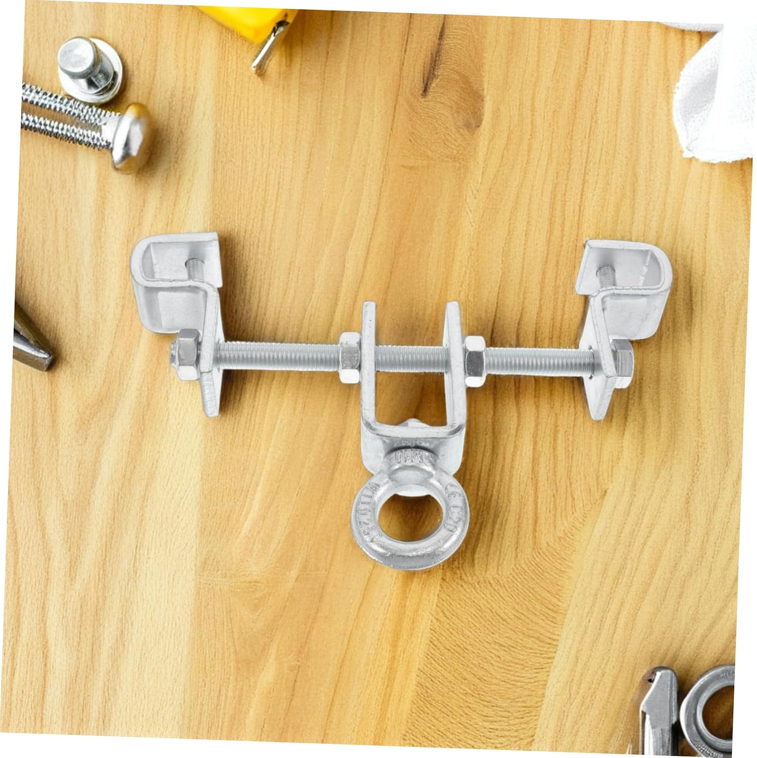 2pcs Adjustable Heavy Duty Ceiling Hook Mount Bracket for Sandbags Hammocks and Suspension Steel Construction Easy Installation
