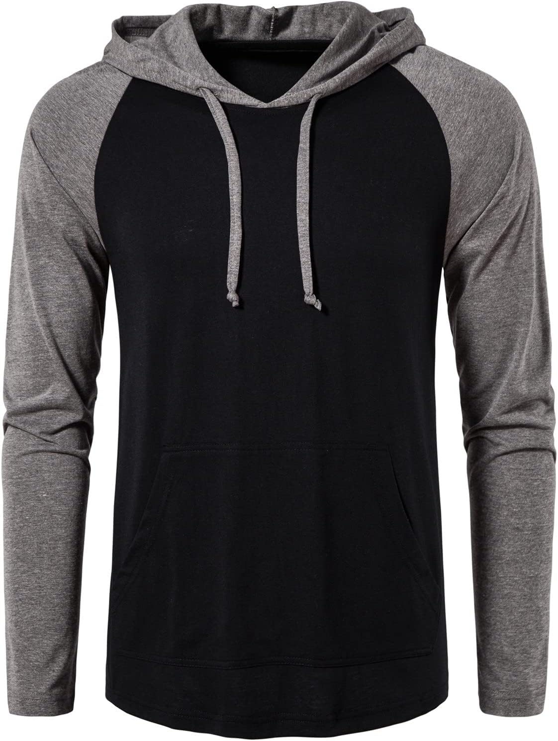 SIR7 Men's Gym Workout Active Long Sleeve Pullover Lightweight Hoodie Casual Hooded Sweatshirts - Image 2