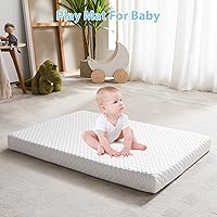 Vista 7 de LILNAP Colchón impermeable de 3 pulgadas, 38 x 26 x 3 pulgadas, colchón de espuma viscoelástica con funda transpirable y extraíble para dormir