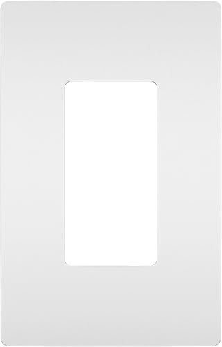 Pass & Seymour RWP26WCC10 - Plato de pared, plástico, 0.04 onzas (1 gramo), color blanco, RWP26WCC10