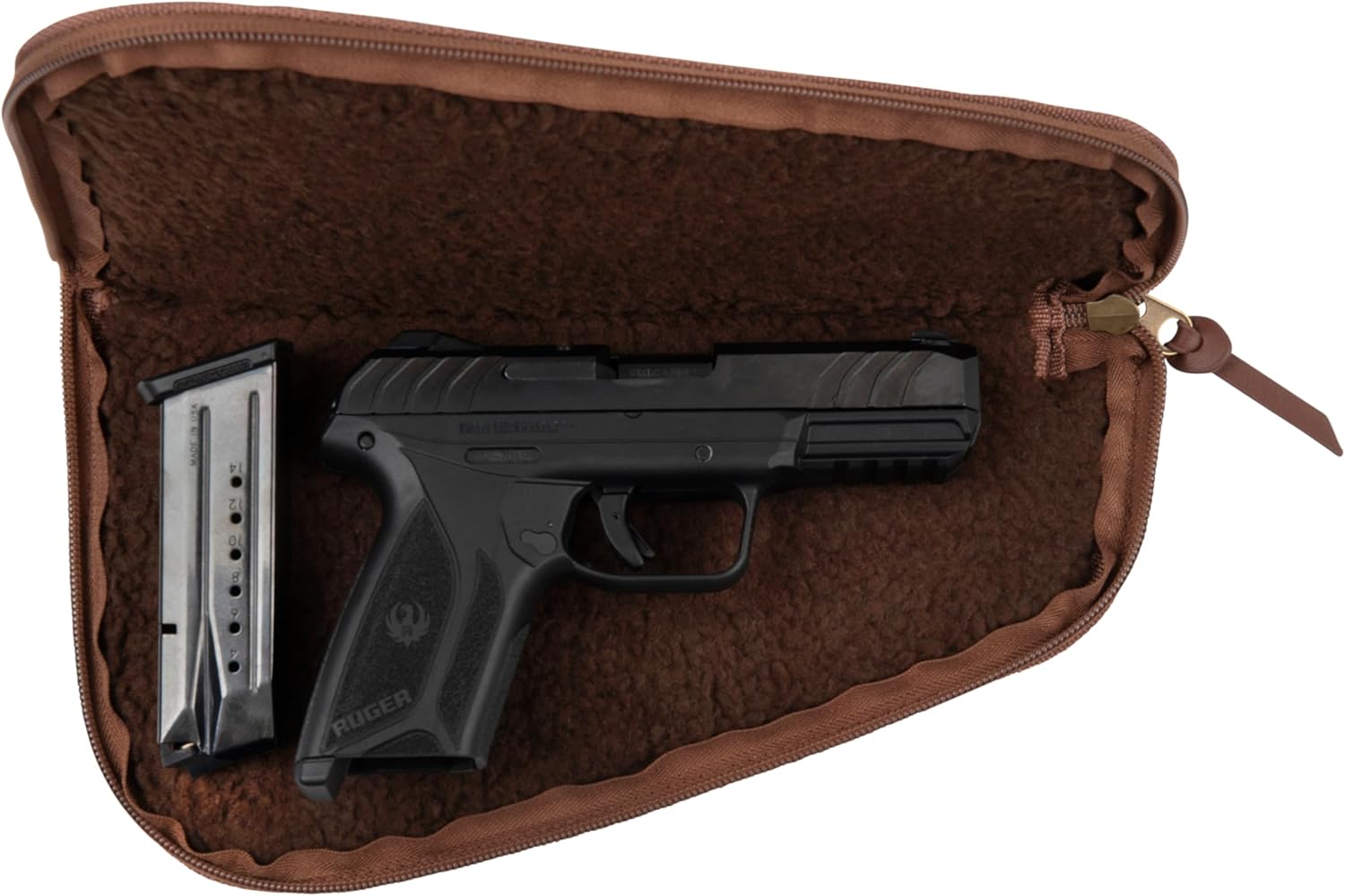 Allen Company Ruger Wrangler Leather Revolver Case, 11" L Revolvers/Handguns, Caramel