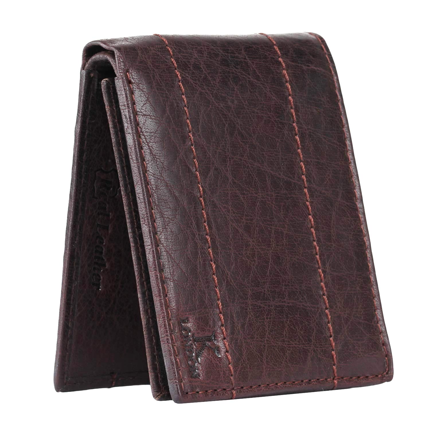 K London Canterbury Brown Slim Multi Card Mens Wallet (7024_BRN)