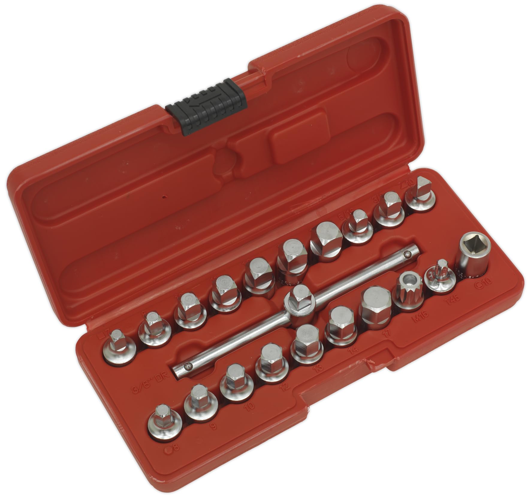 Clé de bouchon de vidange SEALEY AK6586 pour carter d'huile carré 3/8