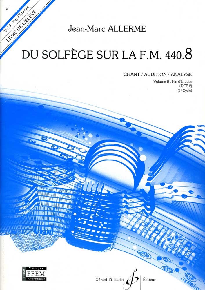 Livre F.M. 440.8 du solfège à la maison pour progresser