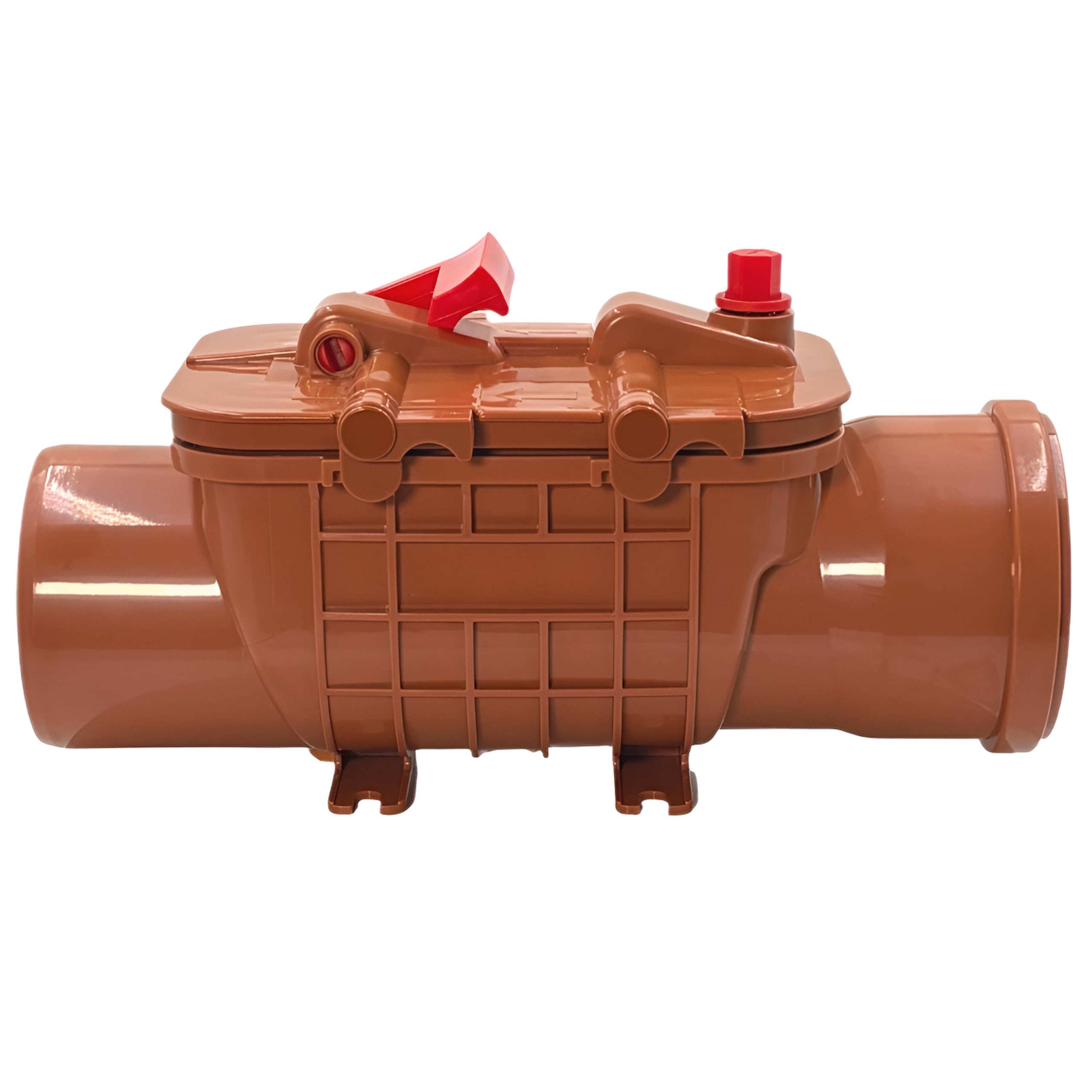 Bouchon anti-retour DN110 avec double clapet anti-retour Antiretour, tuyau DN 100/110 mm
