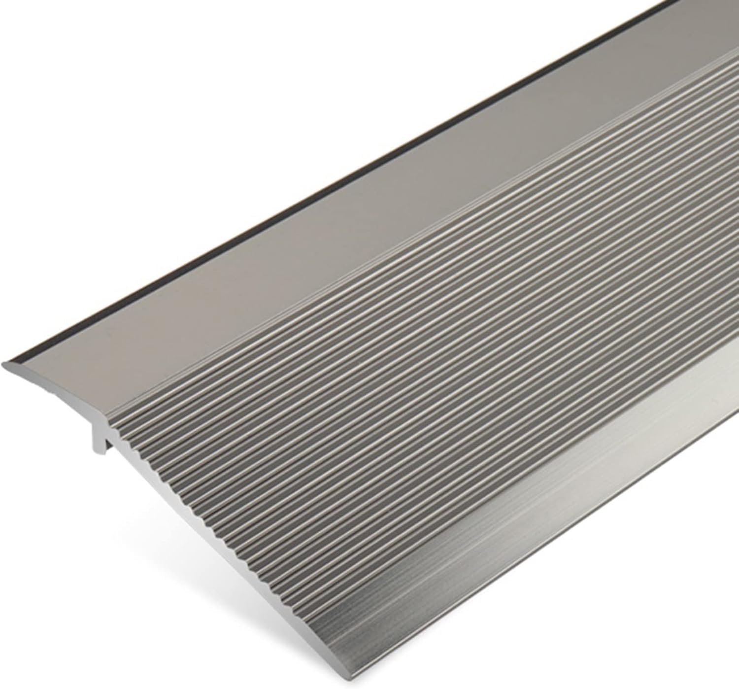 Extra Wide Uneven Floor Transition Strip, Carpet to Laminate, Wood to Tile, Carpet