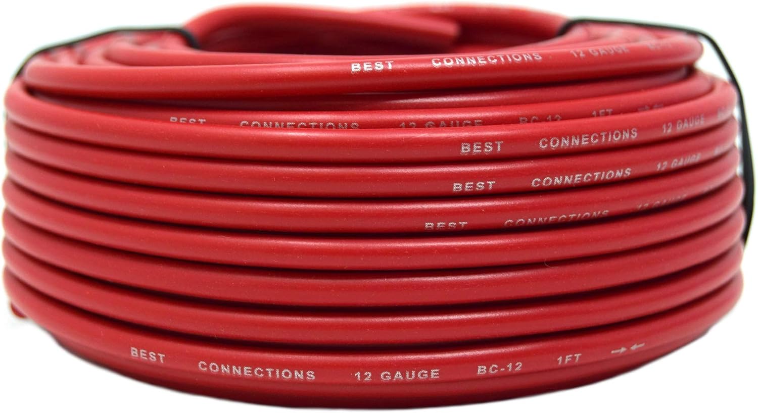 Limited Stock Audiopipe 12 Gauge Wire RED & Black Power Ground 50 FT Each Primary Stranded Copper CLAD Exclusive Discount 50% Price Audiopipe 12 Gauge Wire RED & Black Power Ground 50 FT Each Primary Stranded Copper CLAD