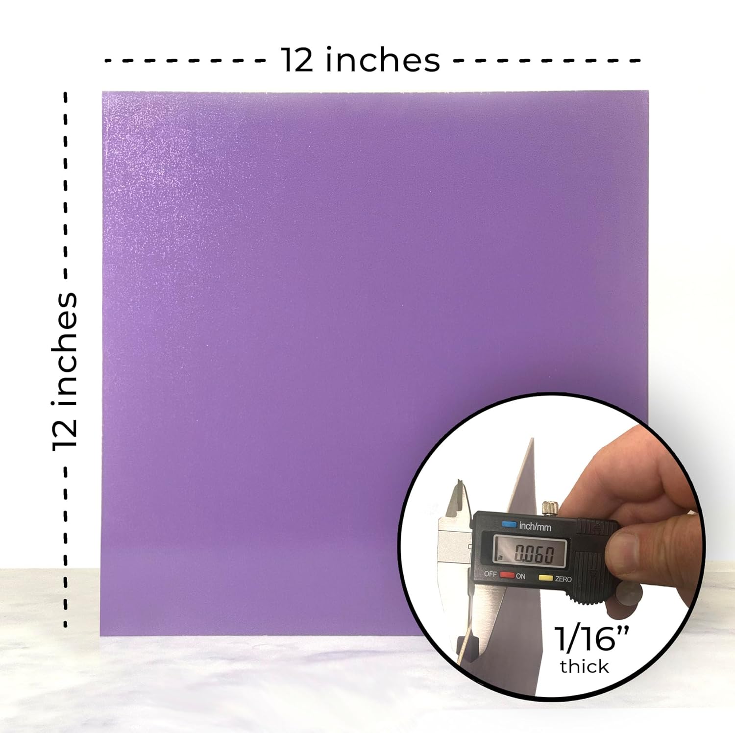 Maker Boards Colors Line of Double Sided Painted 1/16" Basswood Plywood Sheets, 12x12 inches, 1/16th and 1/8th Thickness, 17 Colors Available, Laser Safe, Diode Laser Compatible.