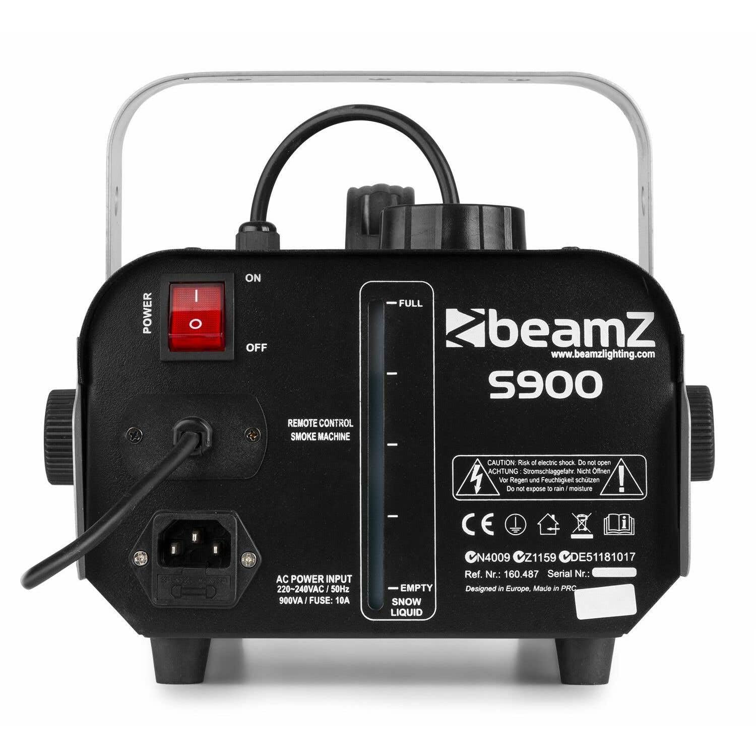 BeamZ S900 Acqua 0.9L 900W Nero