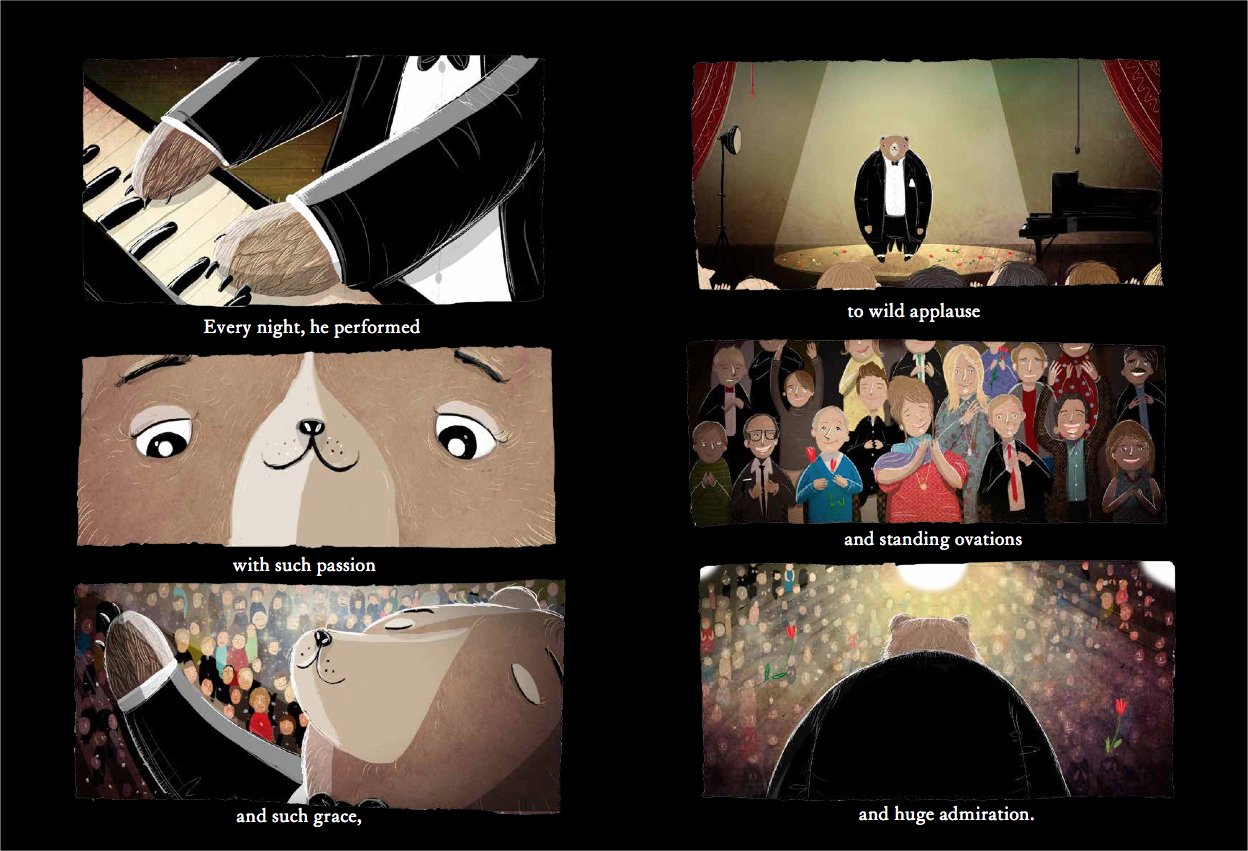 The Bear and the Piano: Ausgezeichnet: Waterstones Children's Book Prize 2016, Nominiert: 2018 English 4-11 Picture Book Awards 2016