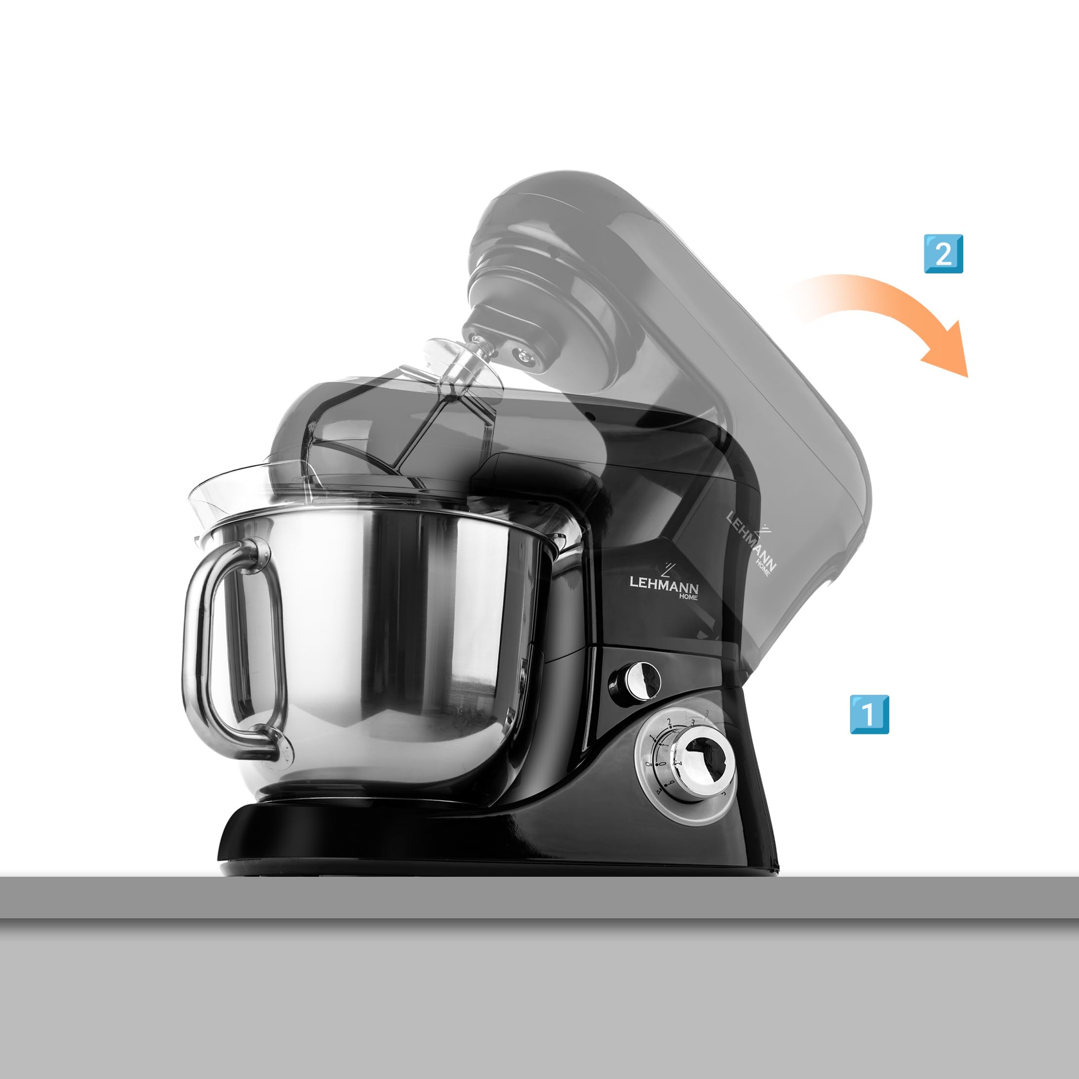 Robot Da Cucina Bosch Serie 4 MUM58200 - 1000W, Ciotola Acciaio 3.9L - Foto 11