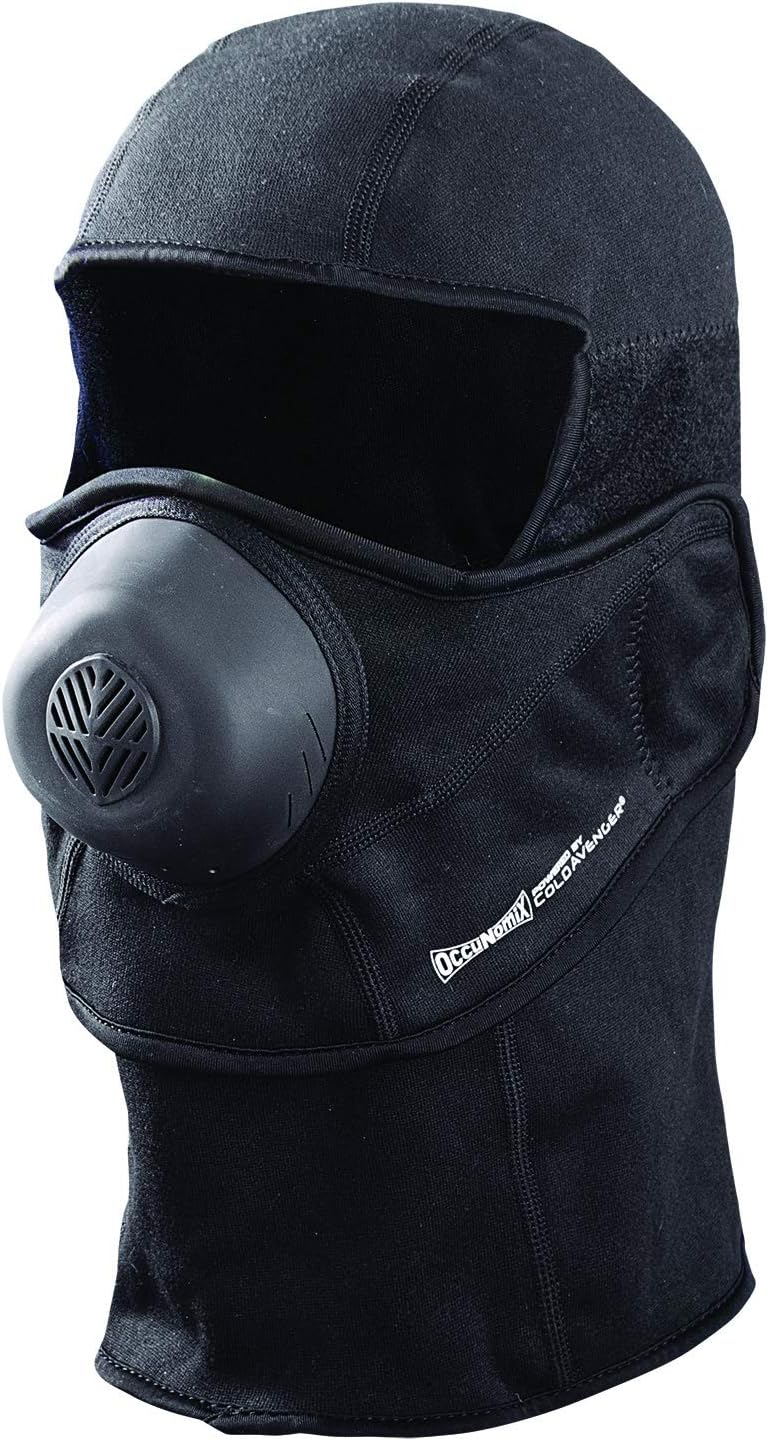OccunomixOCEX-REG-BLK Cold Avenger Expedition Balaclava with Ventilator, One Size Fits Most, Black