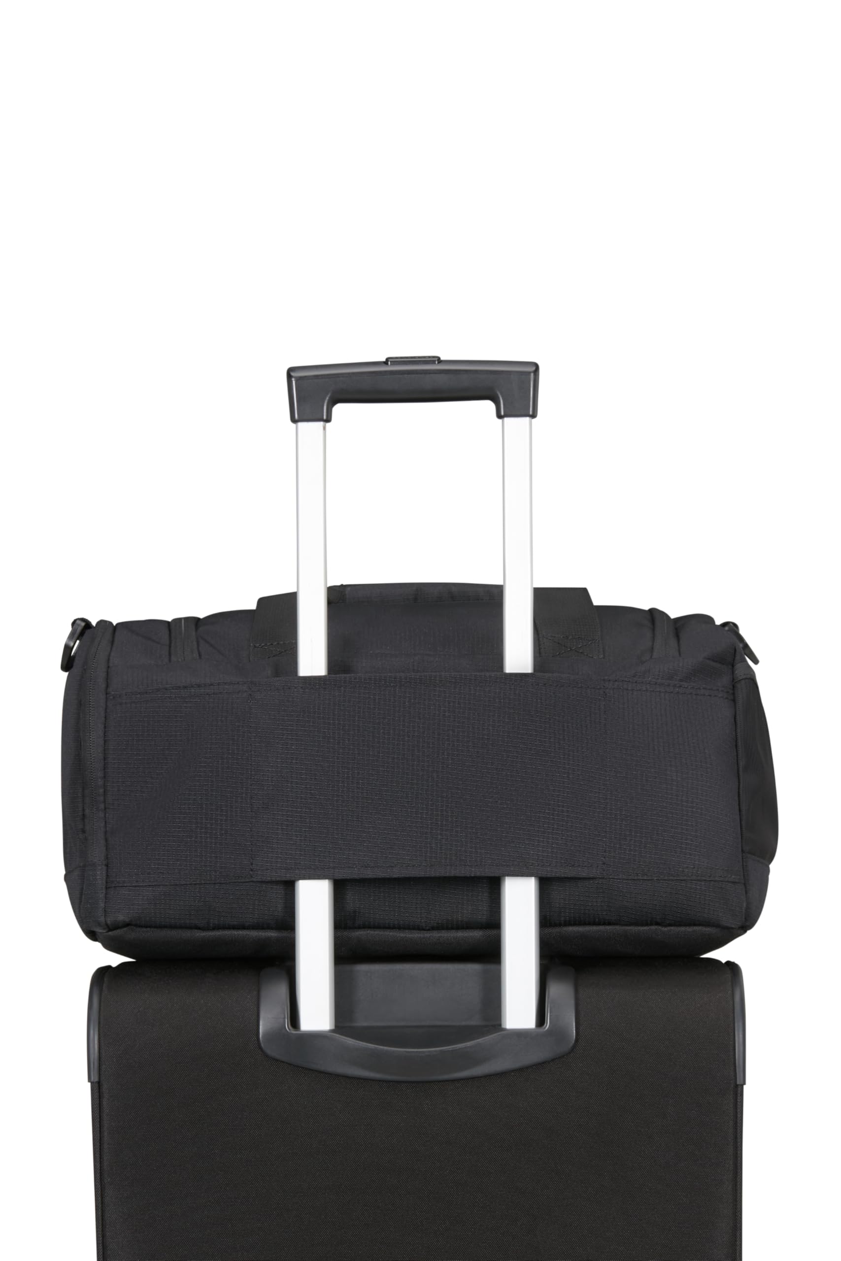 American Tourister AT WORK NXT - Torba podróżna 40x30x20 cm, torba kabinowa bagaż podręczny dla Ryanair/Wizz Air/Vueling, weekender z kieszenią na buty, na wakacje & sport, 26.5L, Czarny