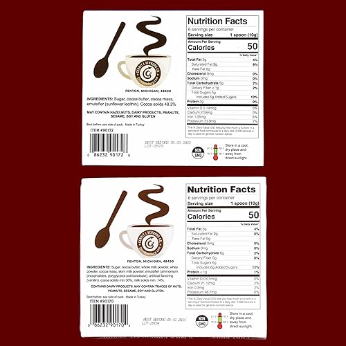 Miniatura 2 de Needzo Surtido de cucharas de chocolate sólido con leche, chocolate oscuro y blanco, cucharas comestibles para sumergir, cacao caliente y rellenos