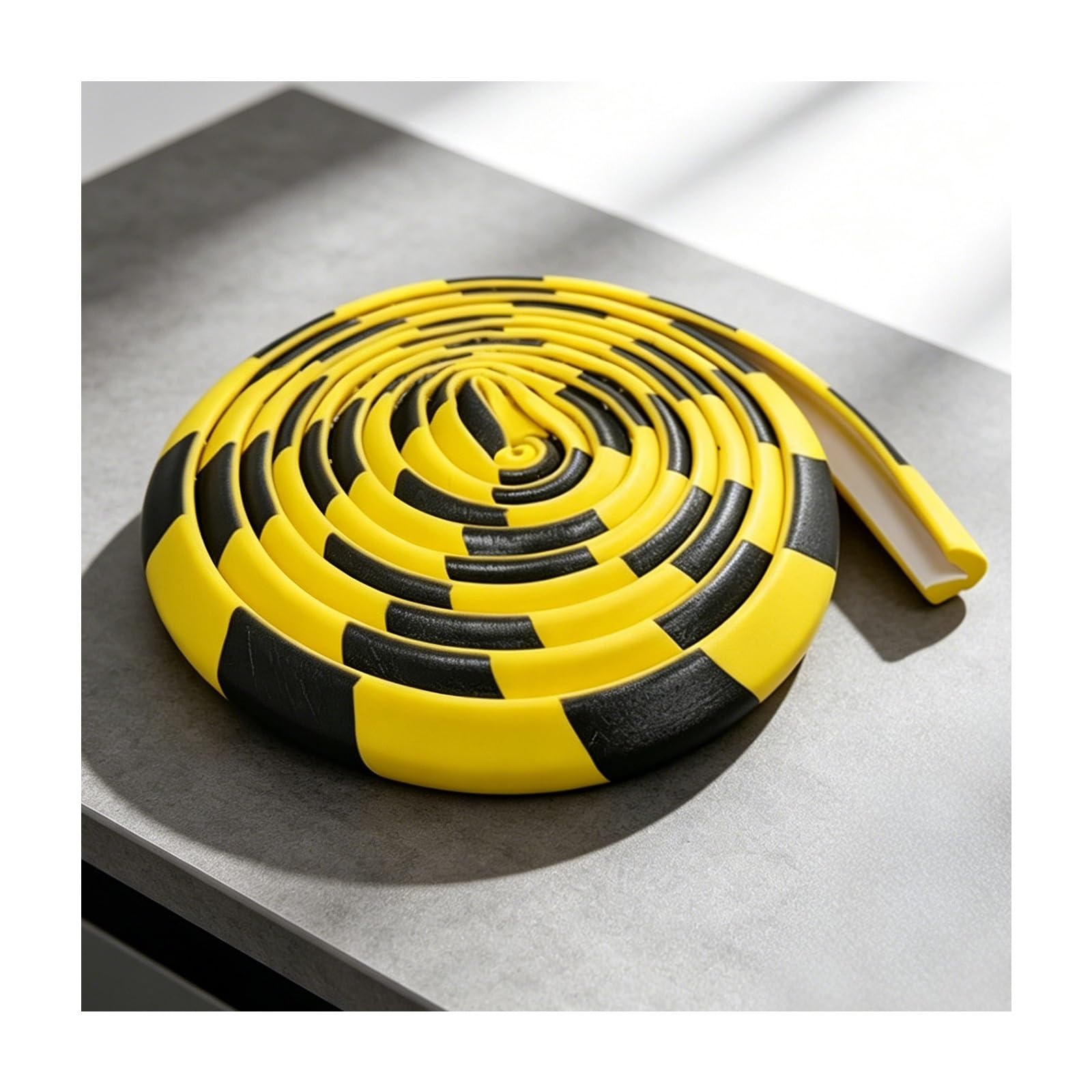 HBOOMOEM Edge Protector, Visibility Edge Guard, High Visibility Safety Foam Padding, Suitable for Warehouse Shelving, Storage Racks, Garages, and Equipment Protection.(L-shaped)