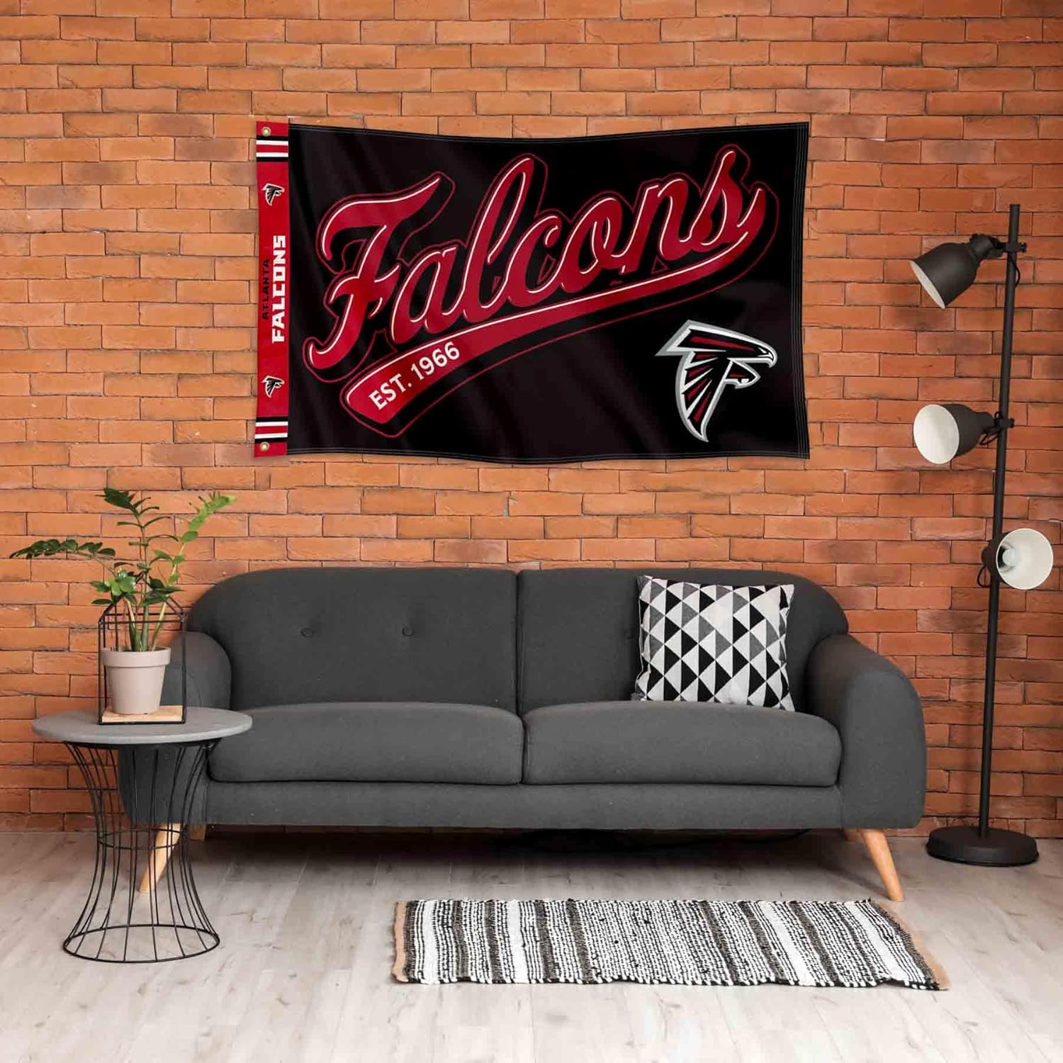 Atlanta Falcons Script Logo Premium Flag - Image 4