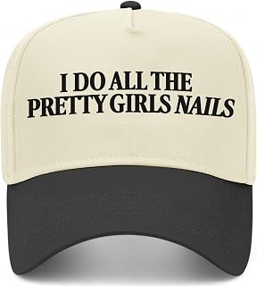 I Do All The Pretty Girls Nails Vintage Trucker Hat | Premium Snapback Baseball Hat for Men & Women
