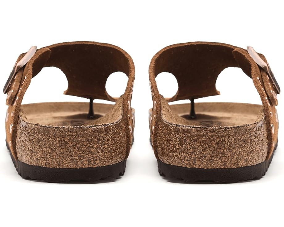 Birkenstock Gizeh Rivets - Suede - Front View