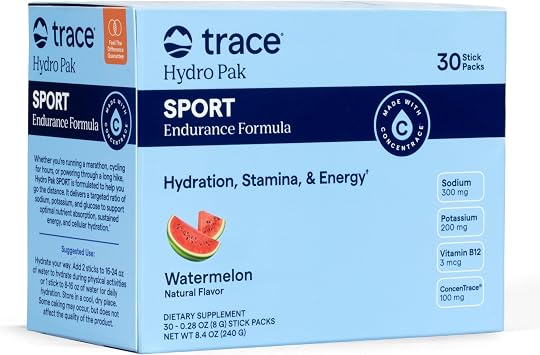 Trace Minerals Hydro Pak Sport, Watermelon, 30-Pack