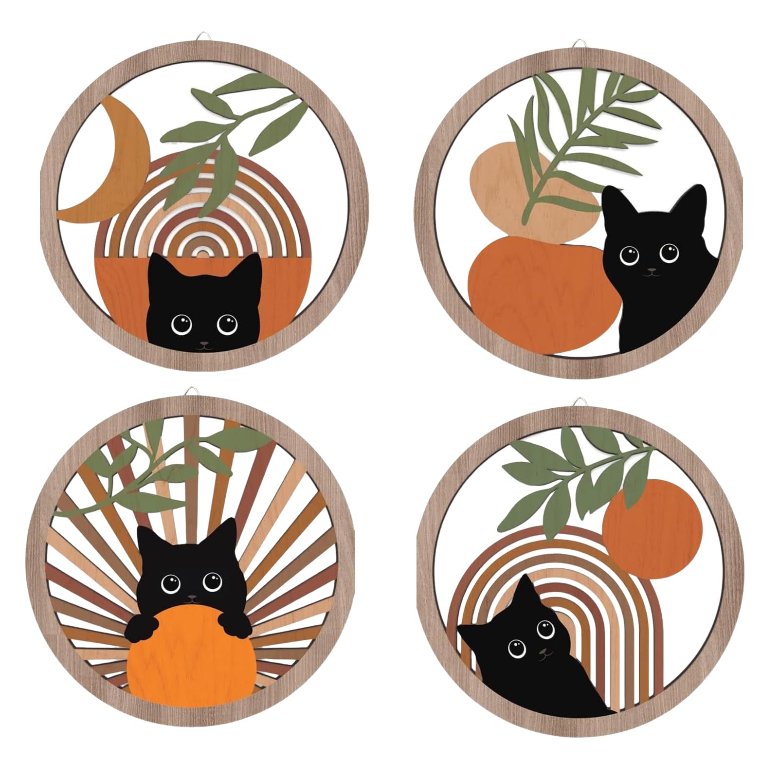 Decoración del baño de gatos y plantas para transformar espacios fríos en rincones acogedores 8
