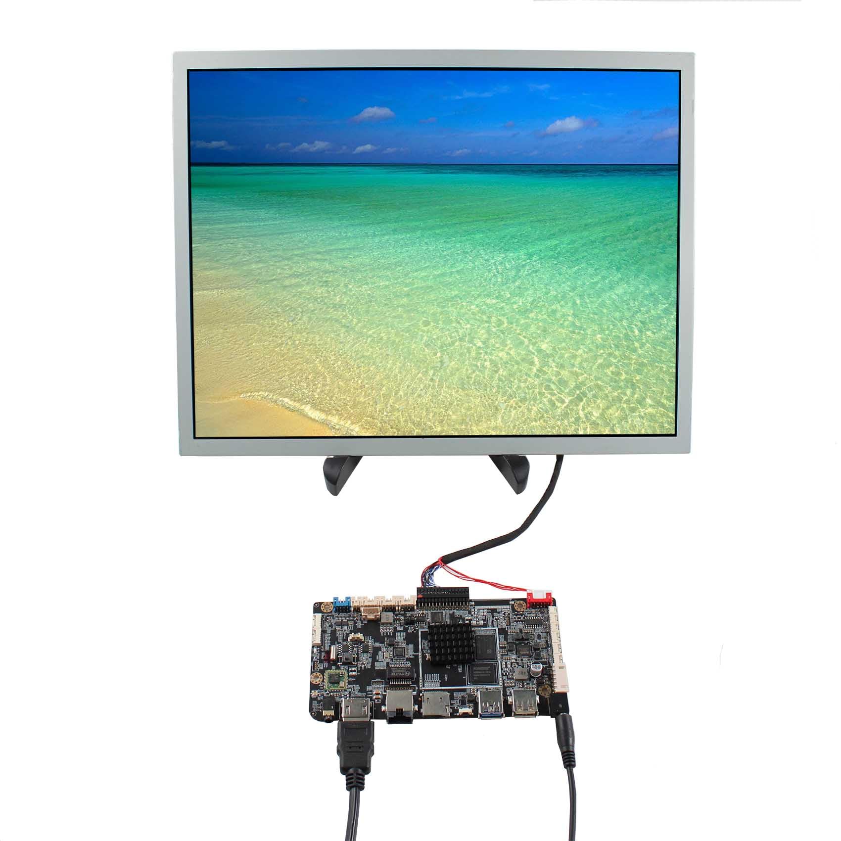 VSDISPLAY écran LCD 15" 1024x768 Android 11 avec Carte contrôleur