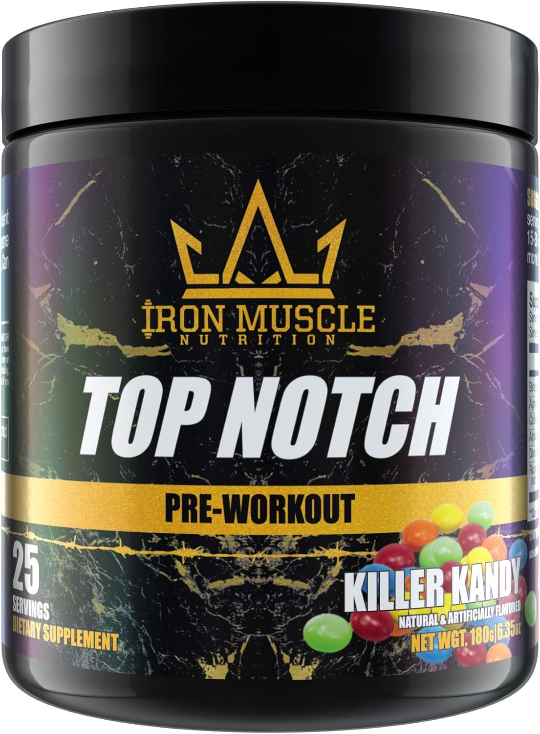 Amazon Com Iron Muscle Top Notch Pre Workout Killer Kandy Health Household