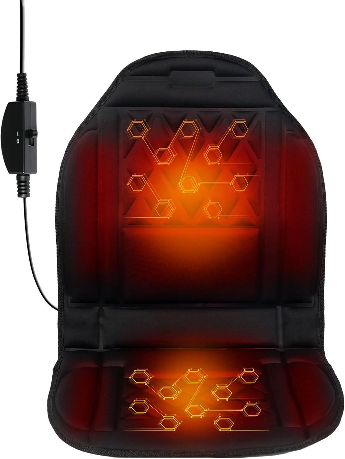 Heated Seat Covers Back Seat Cushion with Heat for Winter