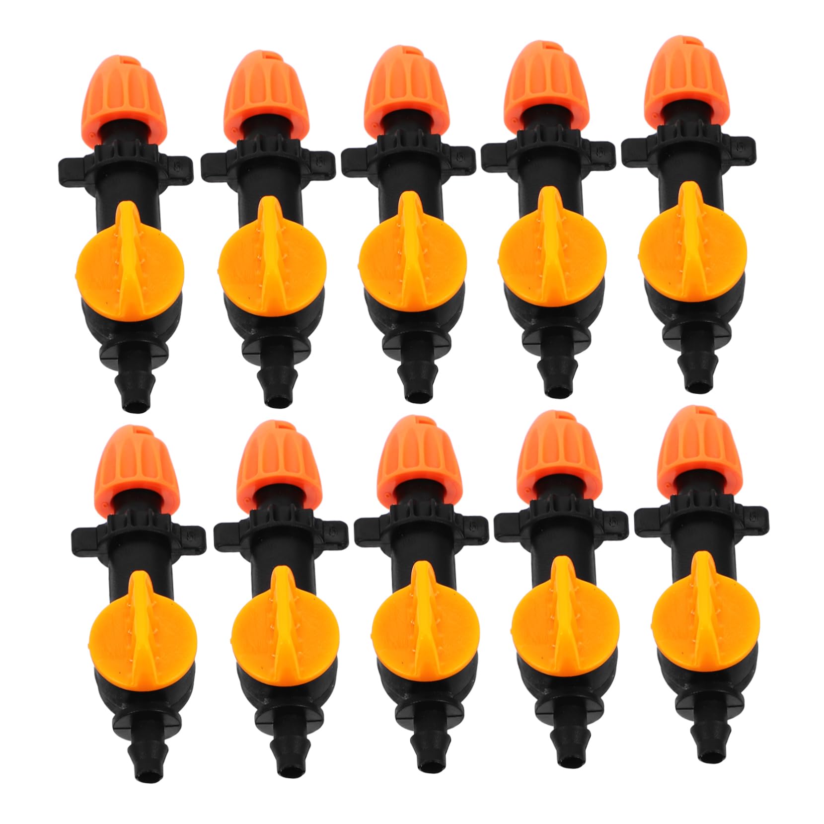 VANZACK Automated Grass Sprinkler Drip Irrigation System 10pcs Atomizing Nozzles for Garden Use