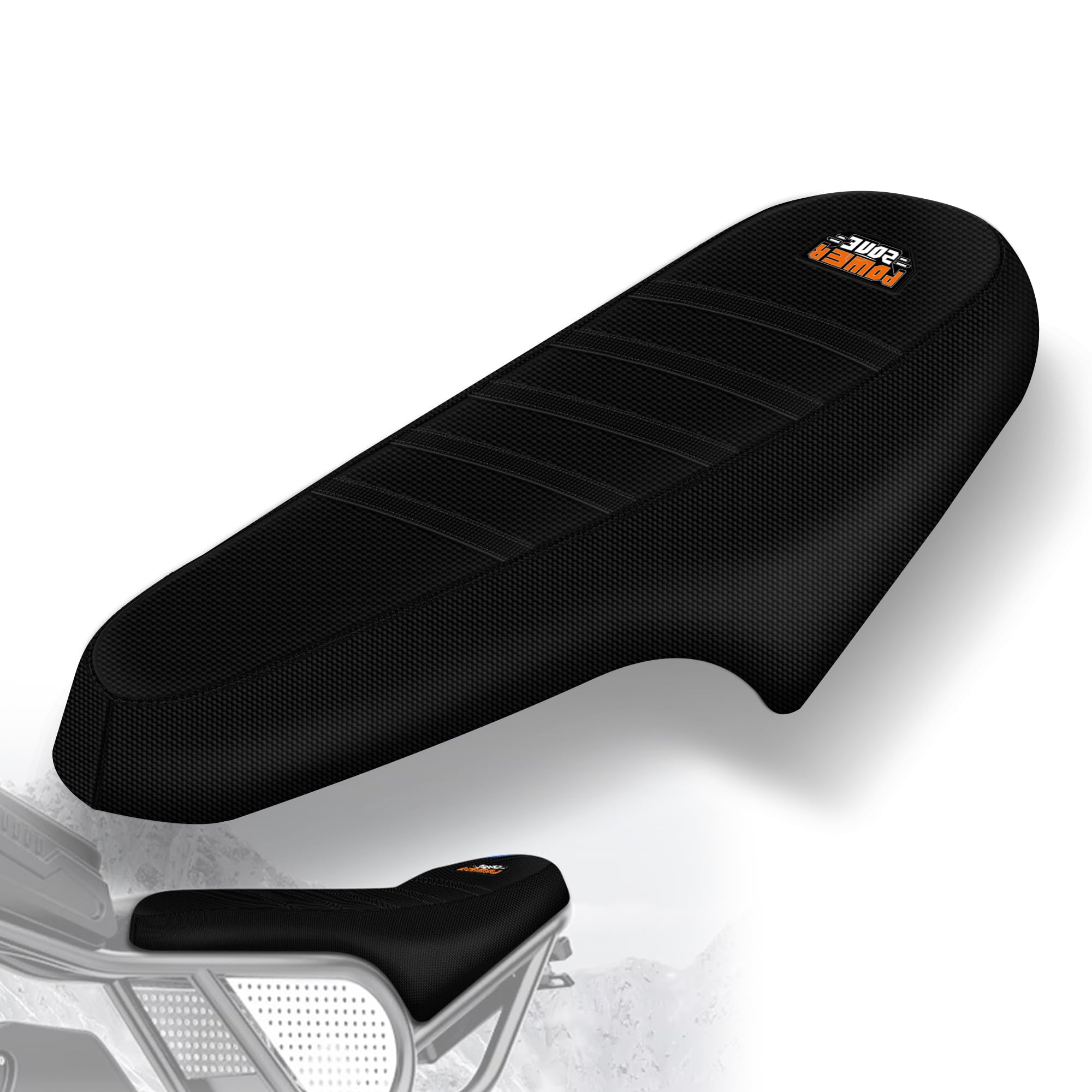 Ribbed Seat Cover Compatible with Q20 - Non-Slip Electric Ebike Seat Cover Cushion (All Black)