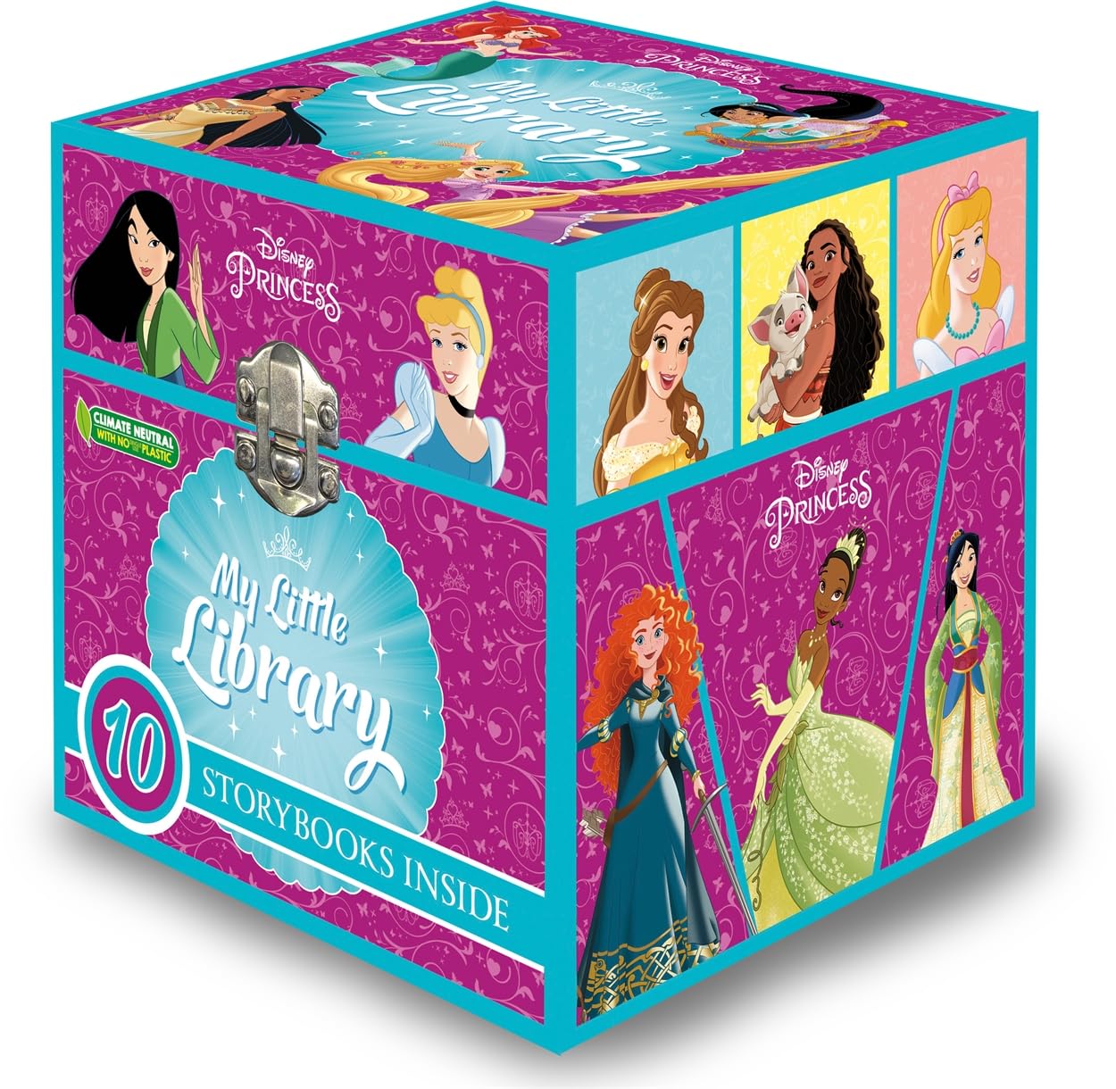 Disney Princess: My Little Library: 10 enchanting stories inside a keepsake box (Story Library)