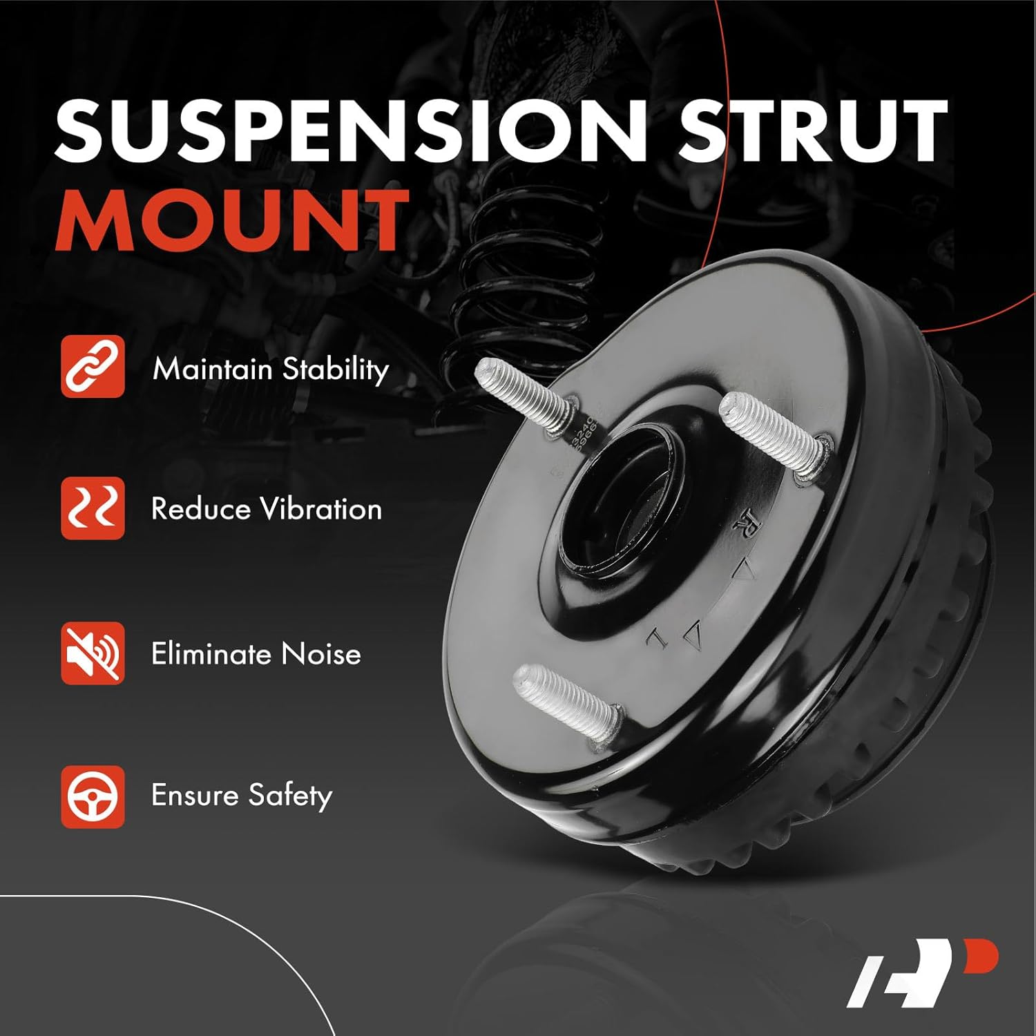 A-Premium Front Suspension Strut Mount Compatible with Dodge Challenger 2008-2023, Charger 2006-2023, Magnum 2005-2008 & Chrysler 300 2005-2023
