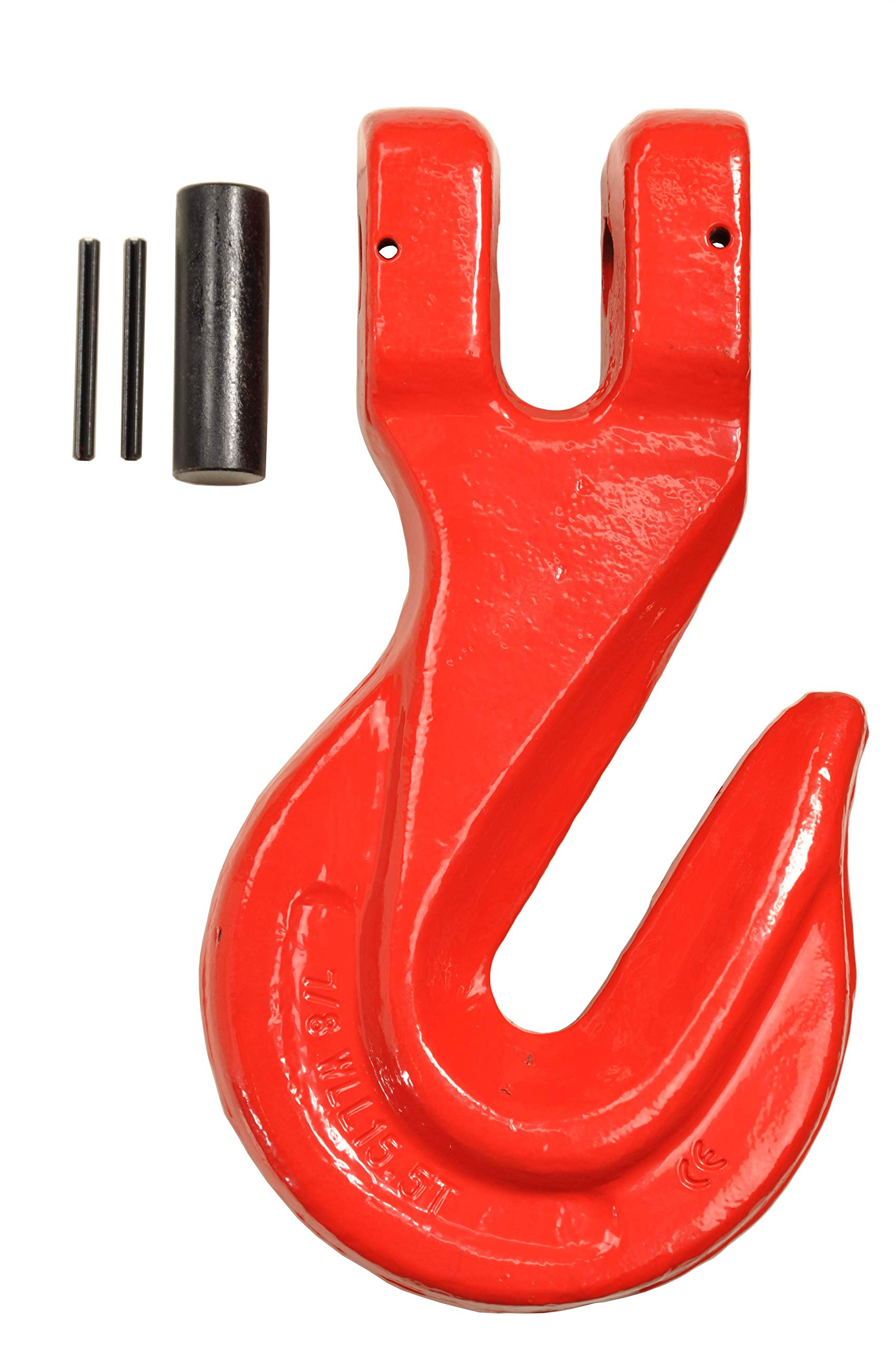 Pro-Lift Tools, gancio per testa della forcella, 15,5 t, gancio per catena 7/8", gancio di sicurezza, 15500 kg